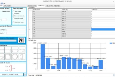 Exacad QT Extracción Cantidades Acero 2