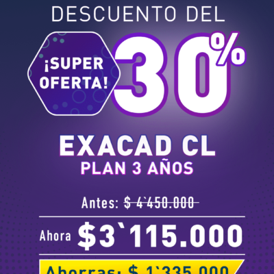 Exacad CL CyberWeek – Plan 3 años